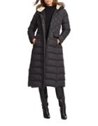 Lauren Ralph Lauren Faux Fur-trimmed Maxi Puffer Coat
