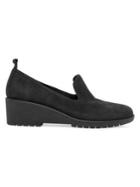 Me Too Nexi Suede Wedge Loafers
