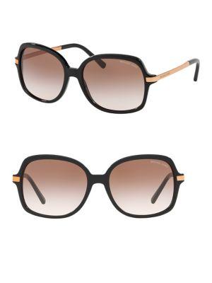 Michael Kors Barbados 57mm Square Sunglasses