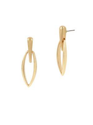 Robert Lee Morris Collection Raising Arizona Oval Drop Earrings