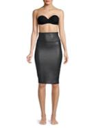Spanx Faux Leather Pencil Skirt
