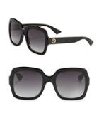 Gucci 54mm Oversized Square Sunglasses