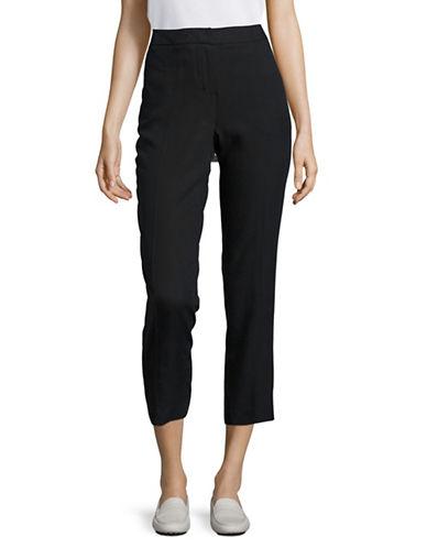 Calvin Klein Solid Cropped Pants