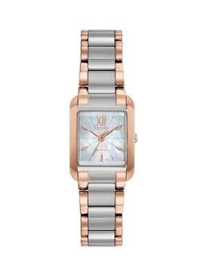 Citizen Bianca Two-tone Stainless Steel Bracelet Watch