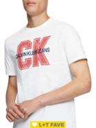 Calvin Klein Jeans Relaxed-fit College Logo Graphic Tee