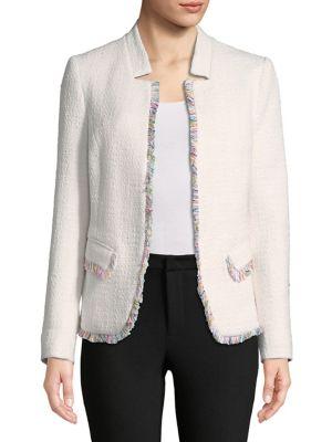 Helene Berman Fringe Open-front Jacket
