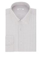 Calvin Klein Regular-fit Plaid Cotton Dress Shirt