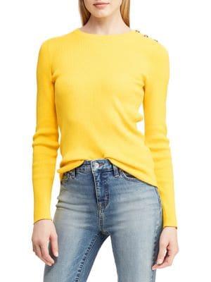 Lauren Ralph Lauren Petite Classic Ribbed Sweater