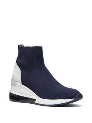 Michael Michael Kors Skyler High-top Wedge Sneakers