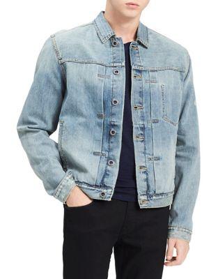 Calvin Klein Jeans Washed Denim Trucker Jacket
