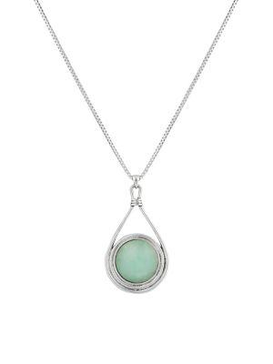 Lucky Brand Safari Beach Reversible Crystal Layer Necklace