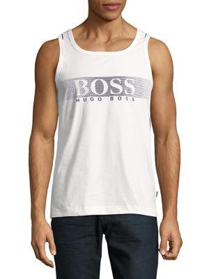 Hugo Boss Beach Cotton Tank Top