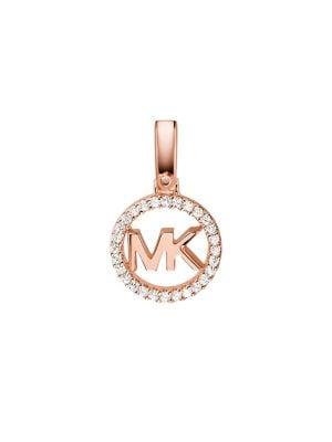 Michael Kors Custom Kors 14k Rose Goldplated Sterling Silver Logo Charm