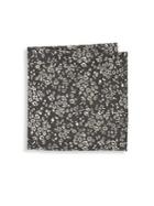 Lord Taylor Floral Cotton Pocket Square
