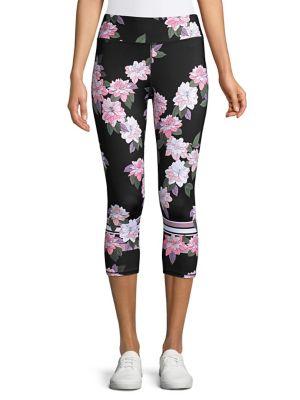 Marc New York Performance Banded Floral Leggings