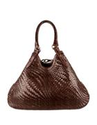Cole Haan Genevieve Leather Triangle Shoulder Bag