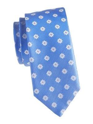 Hugo Boss Wool & Silk Floral Tie