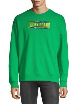 Lucky Brand Graphic Long-sleeve Sweater