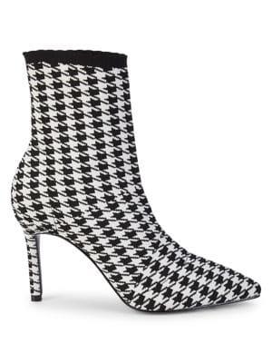 Charles By Charles David Venus Houndstooth Booties