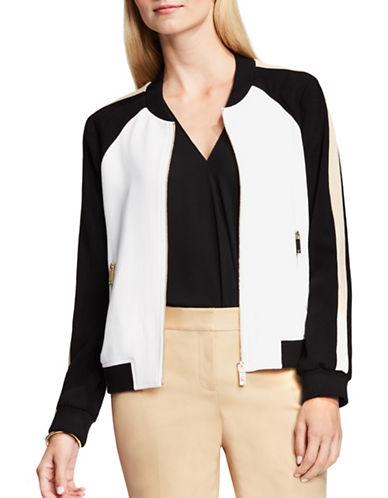 Vince Camuto Colorblocked Bomber Jacket