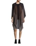 Eileen Fisher Petite Wool Pencil Skirt
