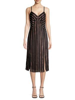 Rachel Rachel Roy Striped Slip Dress