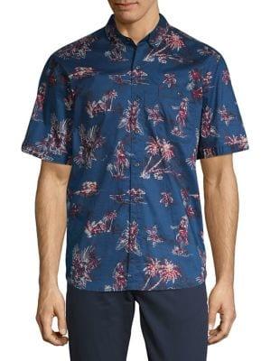 Tommy Bahama Hula Hut Camp Shirt