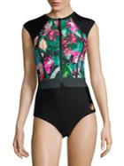Body Glove Floral Stand Up Paddle Suit