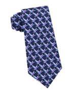 Lord & Taylor The Mens Shop Bird-pattern Silk Tie