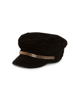 Vince Camuto Double Chain Military Cap