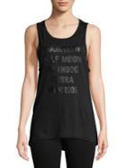 Gaiam Ana Muscle Graphic Yoga Poses Tank Top