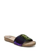 Fergalicious Miranda Sequined Cork Slides