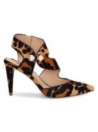 Louise Et Cie Jara Animal-print Calf Hair Pumps