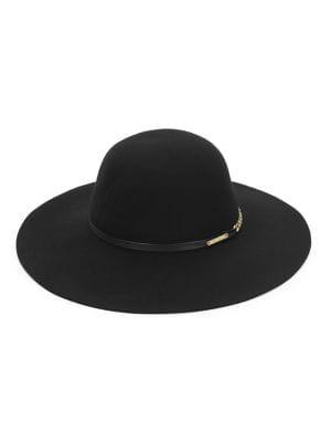 Vince Camuto Chain Link Trim Wool Hat