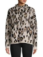 Ply Cashmere Leopard Cashmere Sweater