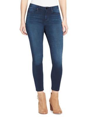 William Rast Sculpted High Rise Ankle Skinny Jeans