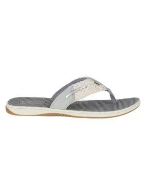 Sperry Parrotfish Leather T-strap Sandals
