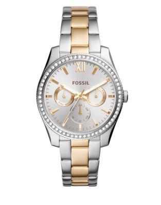Fossil Scarlette Stainless Steel Chronograph Watch