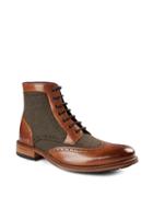 Ted Baker London Sealls Dual-textured Brogue Boots