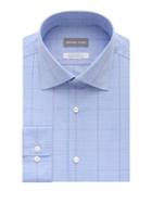 Michael Kors Regular-fit Airsoft Stretch Exploded Check Dress Shirt