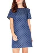 Dorothy Perkins Dotted Cotton Shift Dress