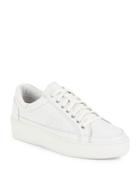 Free People Letterman Leather Sneakers