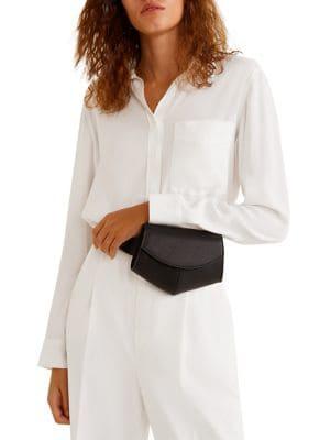 Mango Classic Long-sleeve Button-down Shirt