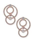 Anne Klein Crystal Orbit Drop Earrings