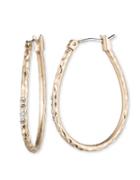 Lonna & Lilly Goldplated Oval Hoop Earrings