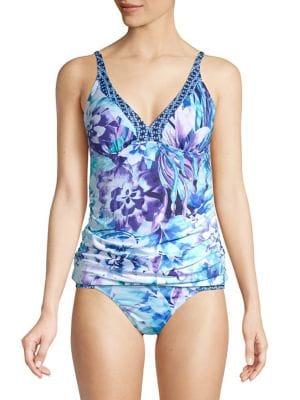 Tommy Bahama Aquapetals Printed Tankini