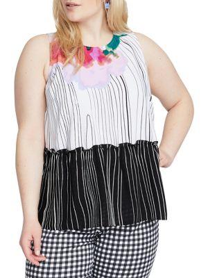 Rachel Rachel Roy Plus Amalfi Tie Top