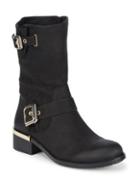 Vince Camuto Windy Buckle Suede Boots