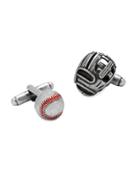 Cufflinks Baseball Cuff Links