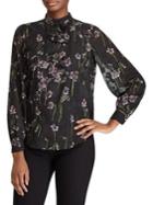 Lauren Ralph Lauren Petite Ruffled Fils Coupes Top